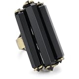 Low Luv by Erin Wasson 14k Plated Black Agate