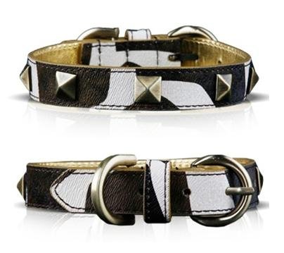 DogSignature Hundehalsband Giraffe Gold XS