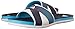 adidas Performance Women's Supercloud Plus Slide W Athletic Sandal,Bright Cyan Blue/White/Collegiate Navy,7 M US
