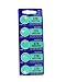 Sony Silver Oxide 1.55V Batteries Size SR521W (379) (Pack of 5)