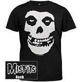 The Misfits - Classic Skull Black T-Shirt