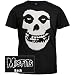 The Misfits - Classic Skull Black T-Shirt