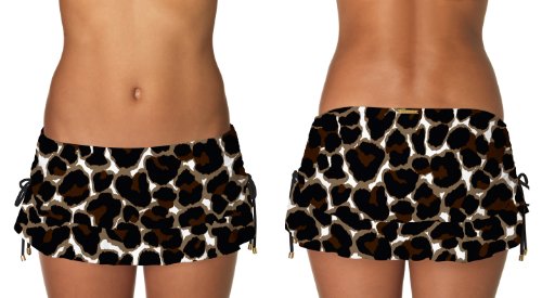 SWIM SYSTEMS Luxe Flirty Skirt XL bottom only