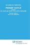 Pierre Bayle: Tome I Du pays de foix � la cit� d'Erasme (International Archives of the History of Ideas   Archives internationales d'histoire des id�es)