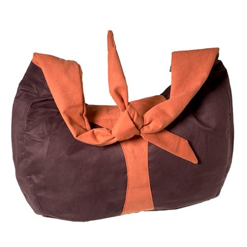 Olive N Figs Olive Chocolate Suede Hobo