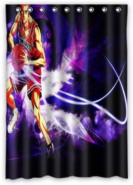 Hot Kitchen Custom Slam Dunk Anime Polyester Window Curtain 52"x72" (one piece)