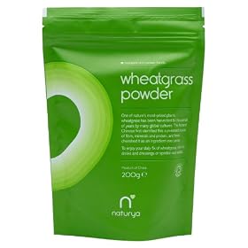 Naturya Organic Wheatgrass Powder 200 g Nutritional Power Food Pouch