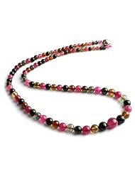 Limited Sales Promotion O-stone 3A Best Tourmaline Paradise Necklace Famly Beads Collection E4mm-9mm Bracelet Bracelet Grounding Stone Protection Very Precious Gemstone