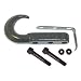 Rugged Ridge Black Powder Coated Trim Accessories Tow Hooks Jeep Wrangler 1997 to 2004 (TJ) Front Tow Hook- Each