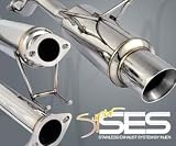 Performance exhaust system Injen universal muffler with 2 3/8 opening