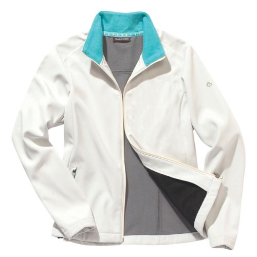 Craghoppers Damen Softshell Nuka Jacket II, Sea Salt, 18