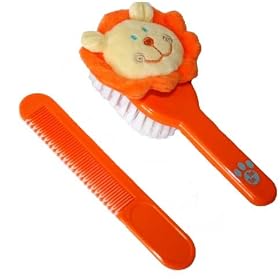 Buy Baby Hair Brush and Comb Set, Circus Collection - Lion by Circus Collection