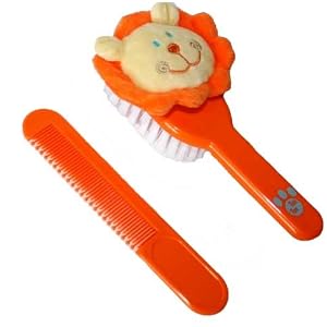 Buy Baby Hair Brush and Comb Set, Circus Collection - Lion by Circus Collection
