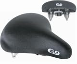 Sunlite Cloud-9 Bicycle Suspension Cruiser Saddle, Cruiser Gel, Black Emerald