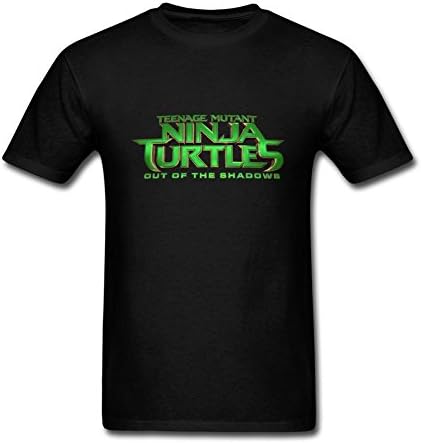 TSweek Men's Teenage Mutant Ninja Turtles Out of the Shadows Logo T shirts