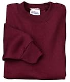 NEW Hanes ComfortBlend - Youth Crewneck Sweatshirt Maroon-L