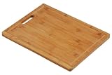 Premier Housewares Chopping Board with Handle, Bamboo, 40 x 30 cm