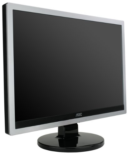 Aoc 919 VWA+ 48,2 cm (19 Zoll) Widescreen, 16:10 TFT Monitor analog + digital (Kontrastverh&auml;ltnis 60000:1, Reaktionszeit 5ms) silber und schwarz