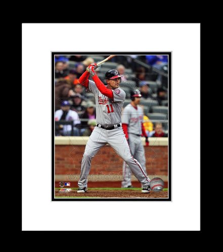 Washington Nationals Ryan Zimmerman 2011 Action Framed 8x10 Picture