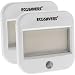 Eco Savers Night Light - Low Energy Flat Panel with Sensor (Model T-ES-16) - TWIN PACK !