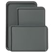 Bakers Secret 3-pc. Cookie Sheet Set