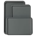 Bakers Secret 3-pc. Cookie Sheet Set