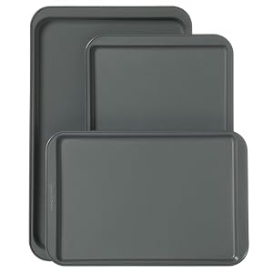Bakers Secret 3-pc. Cookie Sheet Set by Baker's Secret