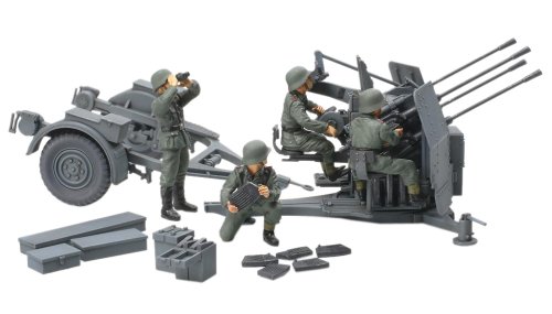 Cover image : 1/48 ミリタリーミニチュアシリーズ No.54 ドイツ20mm4連装 高射機関砲38型 32554