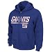 NFL New York Giants Touchbck III Full Zip Jacket Adult Long Sleeved Fullzip Hooded Fleece, Stadium Blue, X-Large