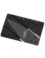 Portable Folding Safety Razor Sharp Credit Card Mini Knife Black