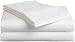 Pointehaven 650 TC Luxury Jacquard Cal King Sheet Set 100-Percent Pima Cotton, White