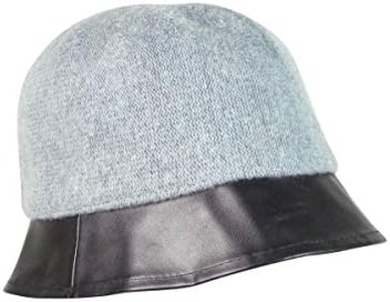 August Accessories Womens Hats Mixology Cloche Grey Black O/s