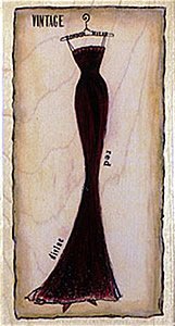 Divine Silhouette Wood Mounted Rubber Stamp