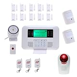 Fortress GSM-C Wireless Cellular GSM Home Security Alarm System Auto Dial System 