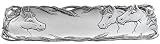 Arthur Court Horse 19-Inch Oblong Tray