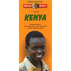Kenya Map (Nelles Maps)