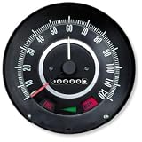 67 Camaro In Dash Speedometer with speed warning