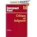 Critique of Judgment (Hackett Publishing)