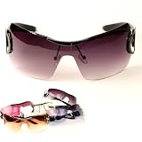 D-Wing Oversized Womens Shield Sunglass - 4515
