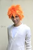 Bleach Kurosaki Ichigo Costume Short Orange Party Cosplay Wig