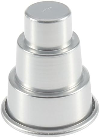 DIY Mini 3-Tier Cupcake Pudding Chocolate Cake Mold Baking Pan Mould Party DX