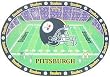 Pittsburgh Steelers Set of 4 Placemats - Football Sports Merchandise