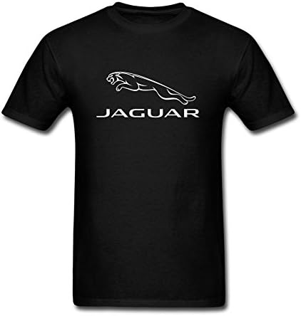 TOPT Men's Jaguar Emblem Logo T-Shirt Black XXXL
