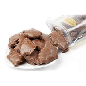 Chocolate Covered Peanut Brittle (1 Pound Bag) by SuperiorNutStore.com