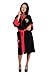 DC Comics Harley Quinn Bombshell Ladies Fleece Robe (One Size) Black
