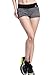 Matymats Women's Workout Running Shorts Yoga Gym Hot Short Side Pockets Fast Dry
