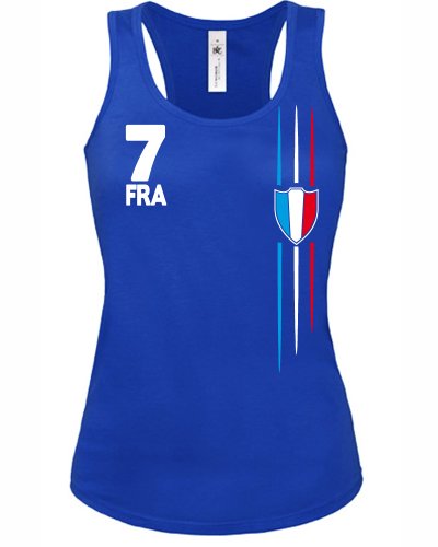 FUSSBALL WM 2014 – FRANKREICH FANSHIRT 3298(TT-F-B) Gr. S