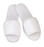 Cotton Waffle Slippers