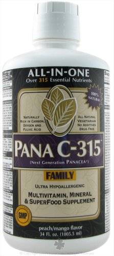 Pana C-315 Panacea 34 oz. (Liquid Vitamin, Mineral, Superfood Supplement)