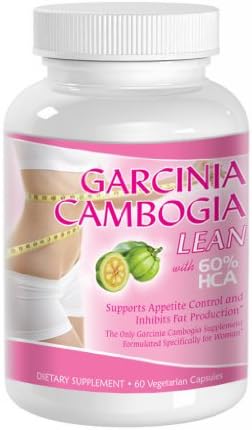 Garcinia Cambogia Lean with 60 % HCA, 500 mg per capsule, 60 capsules